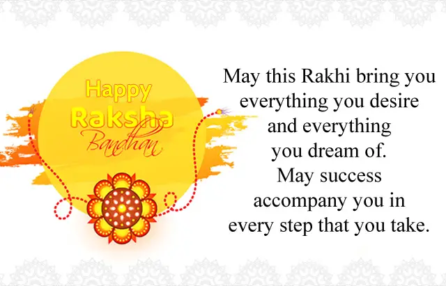 Happy Raksha Bhandhan Quotes Image