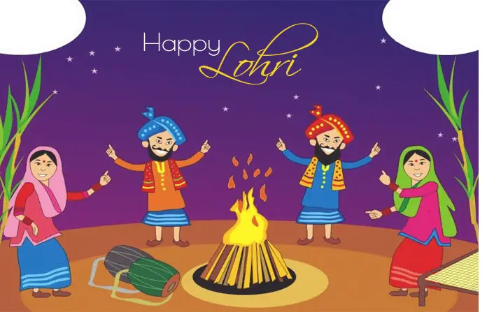 Happy Lohri Images 2023 Wishes Wallpaper, HD Whatsapp Pics, Shayari