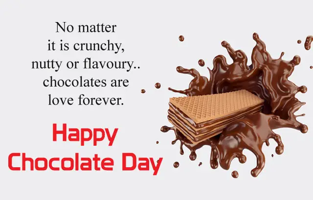 Happy Chocolate Day English Messages