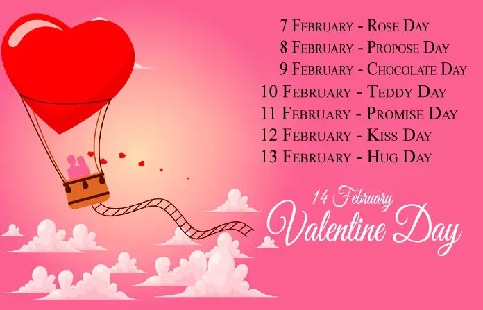 Valentine Week Sheet
