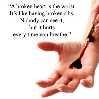 Broken Heart Images with Quotes Status