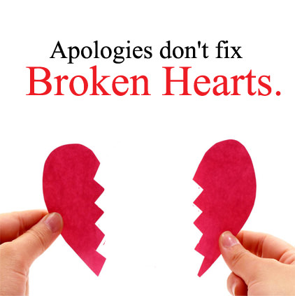 Broken Hearts in Two Pieces