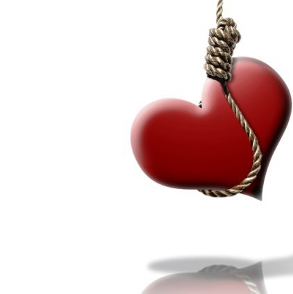 Heart Hanging Love Die