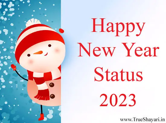 Happy New Year Status in Hindi | 2 Line Nav Varsh Shayari | न्यू ईयर स्टेटस