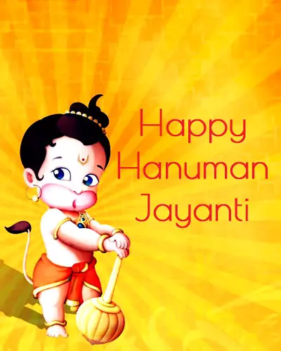 Cute Chote Hanuman Images for Hanuman Jayanti