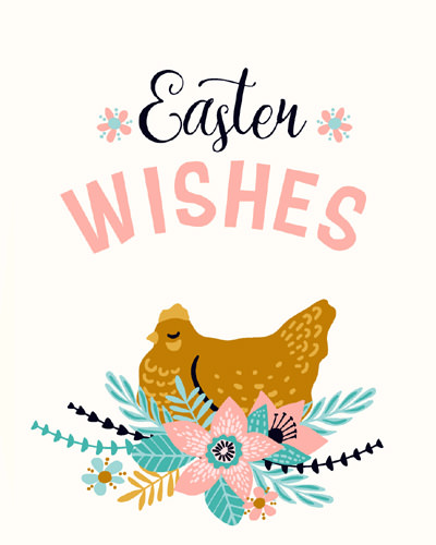 Easter Wishes Photo