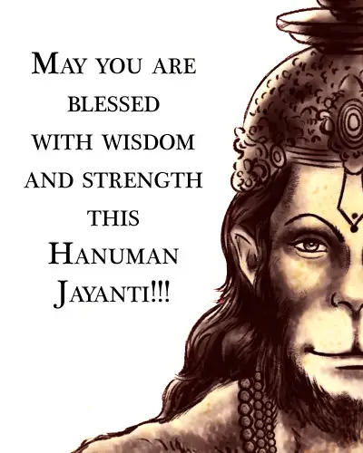 Hanuman Jayanti Wishes Quotes