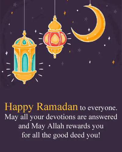 Happy Ramazan