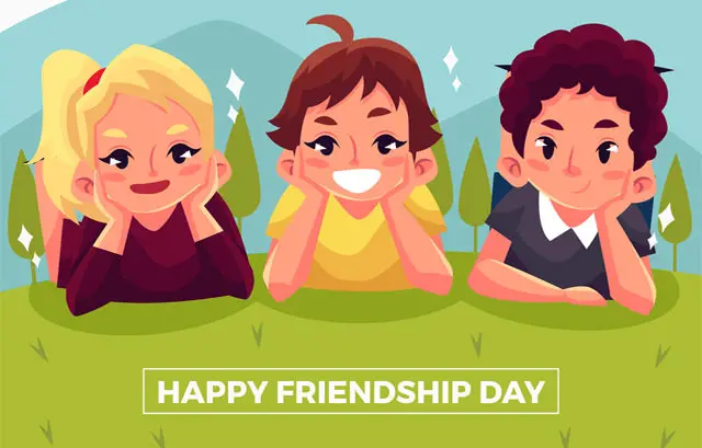 Three Best Friends Wishes for Happy Friendship Day