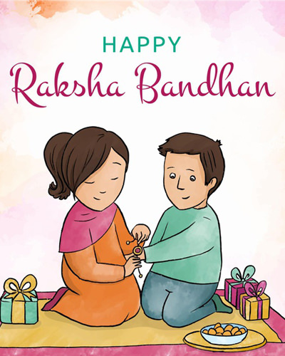 Happy Rakhi Brother Sister Images