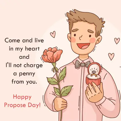 Happy Propose Day Status for Whatsapp