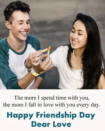 Happy Friendship Day Dear Love