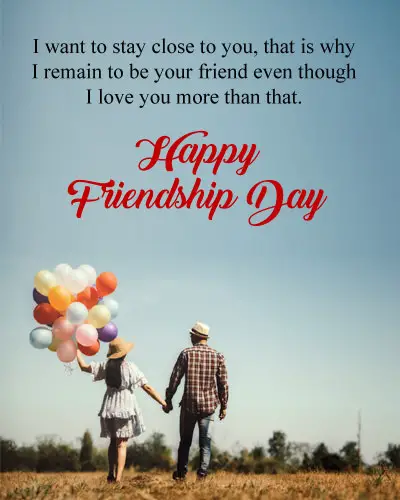 Love Thoughts on Friendship Day