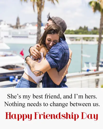 She is my best Friend Quotes for Girlfriend