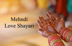 Mehndi Love Shayari Photos