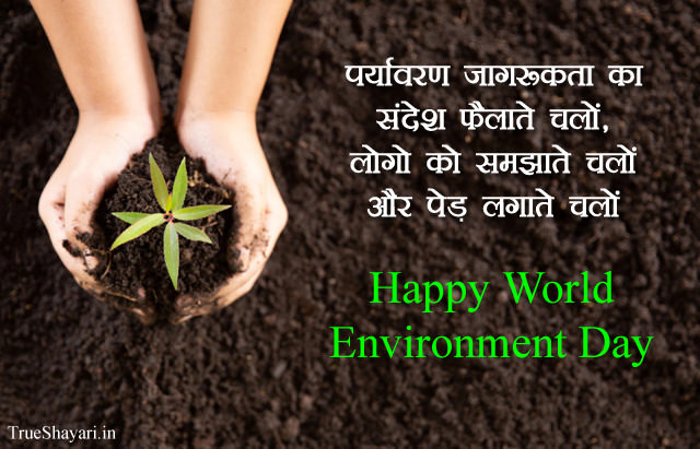 5th June Environment Day Status in Hindi