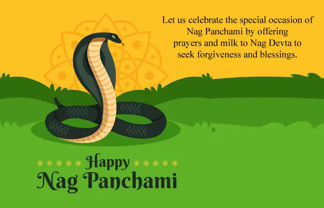 Happy Nag Panchami Wishes Quotes