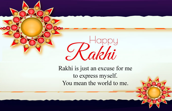 Happy Rakhi Wishes Image for Sis