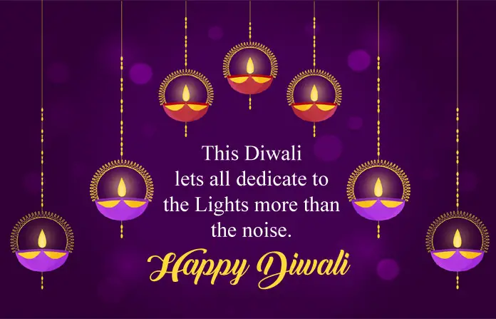 Beautiful Happy Diwali Images with Lamps