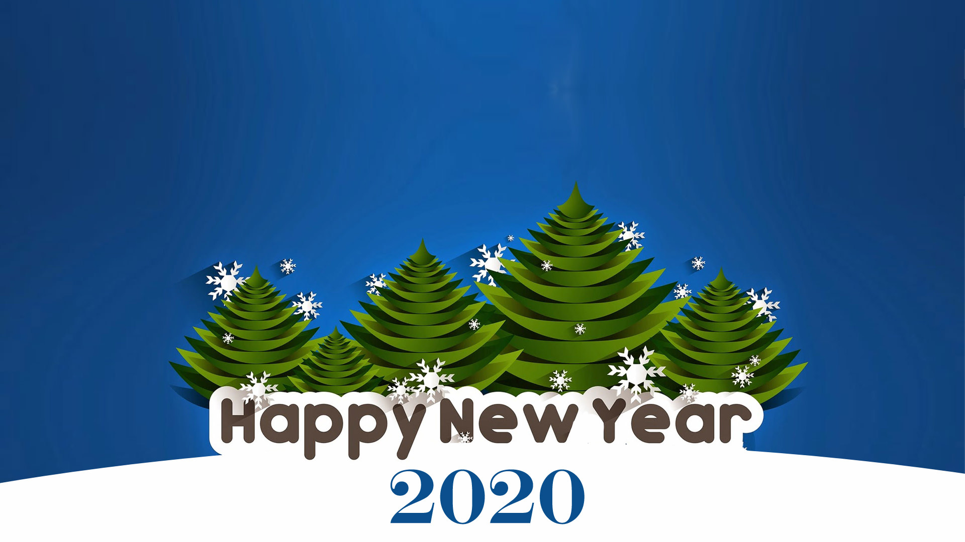 Awesome Happy New Year 2020 Wallpaper