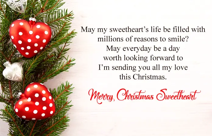 Cute Merry Christmas Quotes for Sweetheart