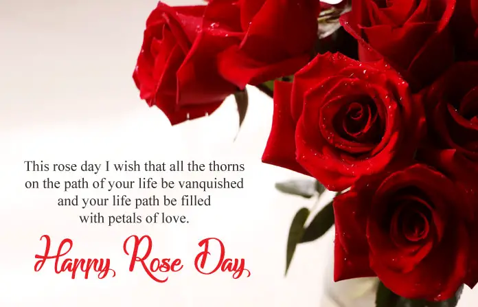 Happy Rose Day Wishes Messages