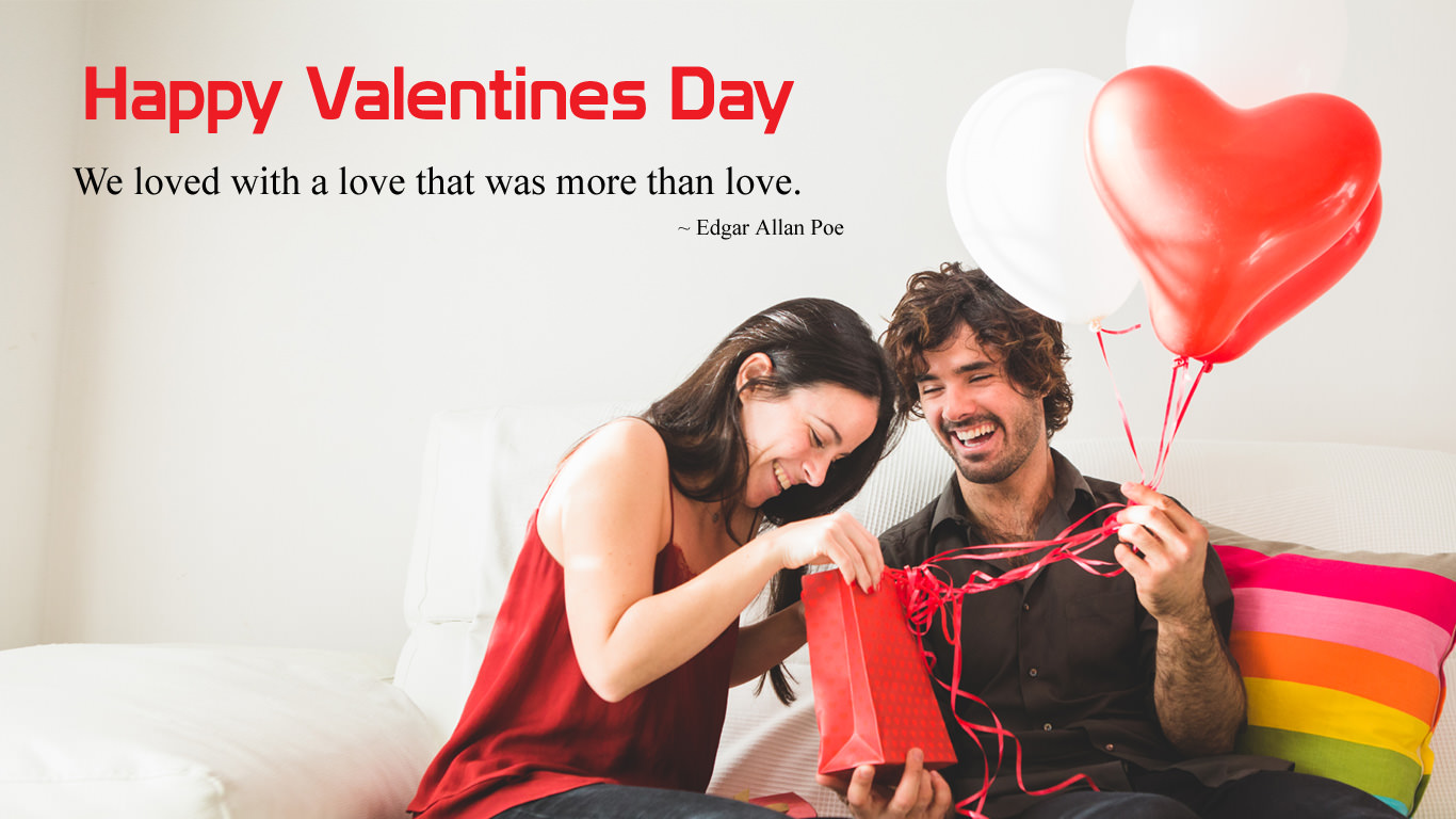 Happy Love Couple Wallpaper for Valentine