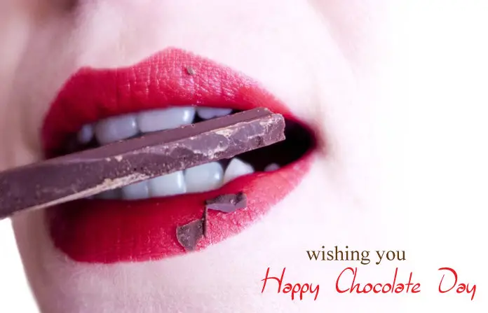 Hot Lips Sexy Chocolate Day Images