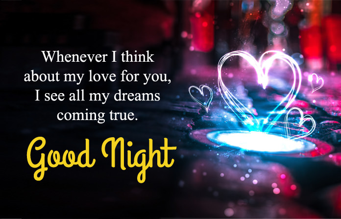 Messages romantic love good night 43+ Romantic