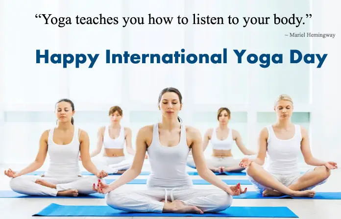 Happy World Yoga Day Status Images for Whatsapp