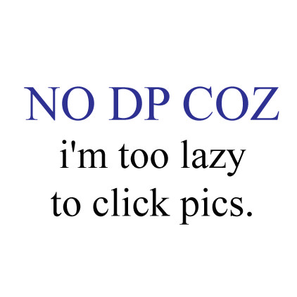 Funny Lines for NO DP