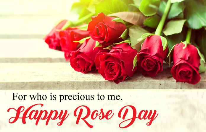 Happy 7th Feb Rose Day Image for Boyfriend