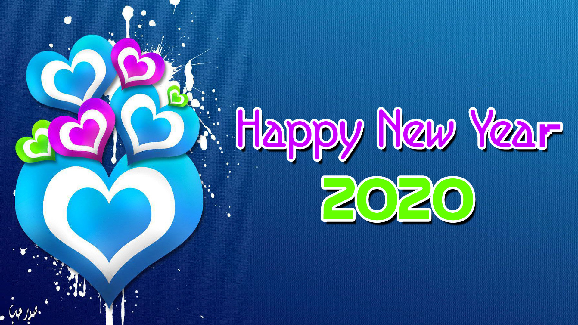 Multi Color Happy New Year HD Pictures
