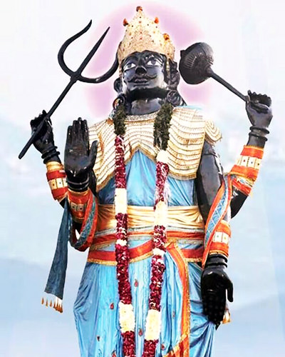 4 Hand Shani Dev Picture